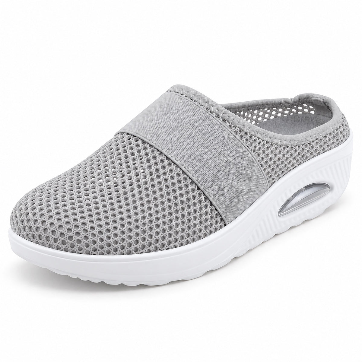 Knight – Unisex Wide Toe Box Shoes in grey
