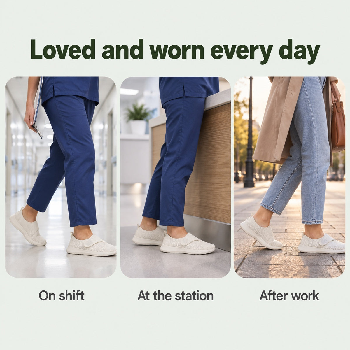 Krista – Women's Nursing Shoes, worn every day