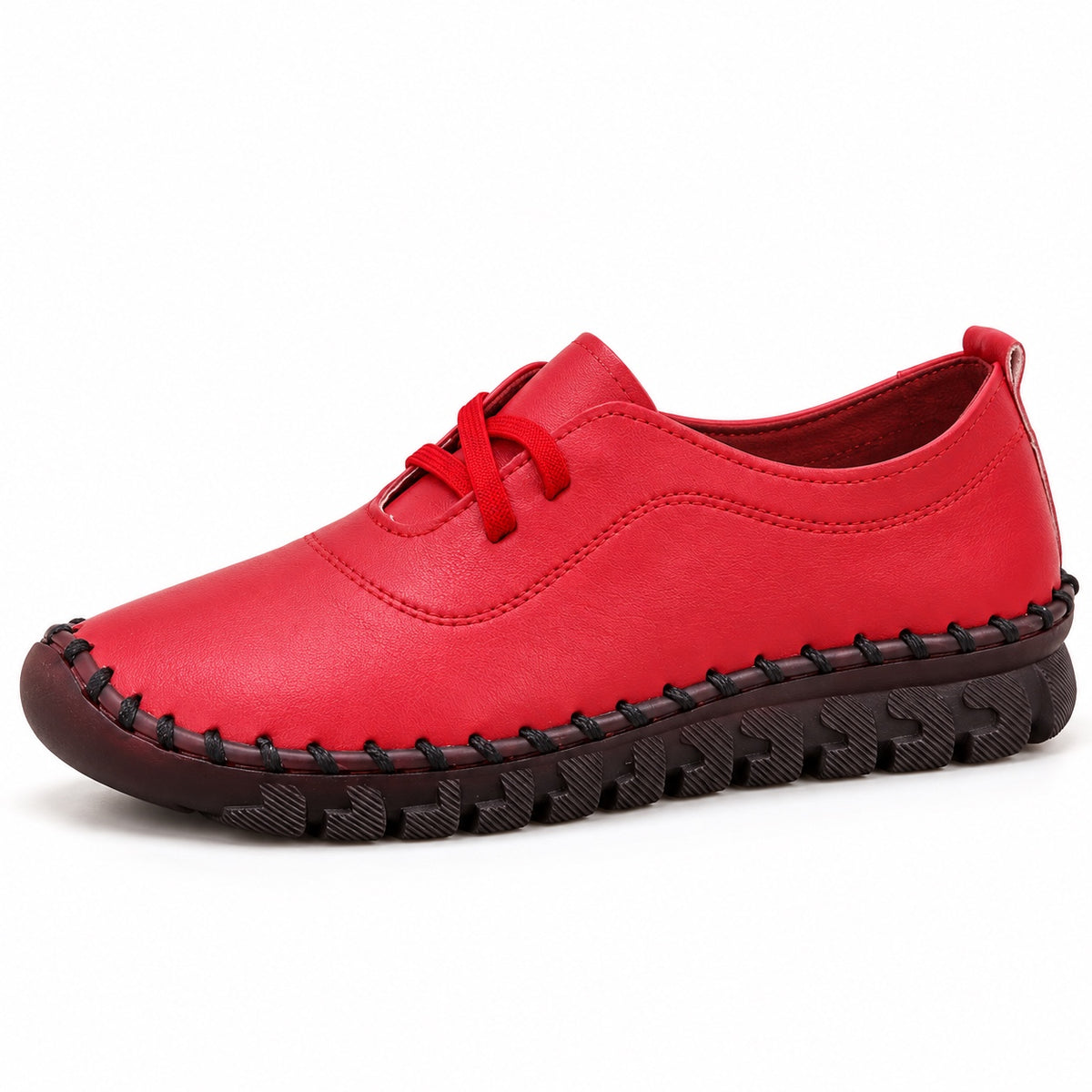 Kristi – Women's Orthopedic Loafers in Red
