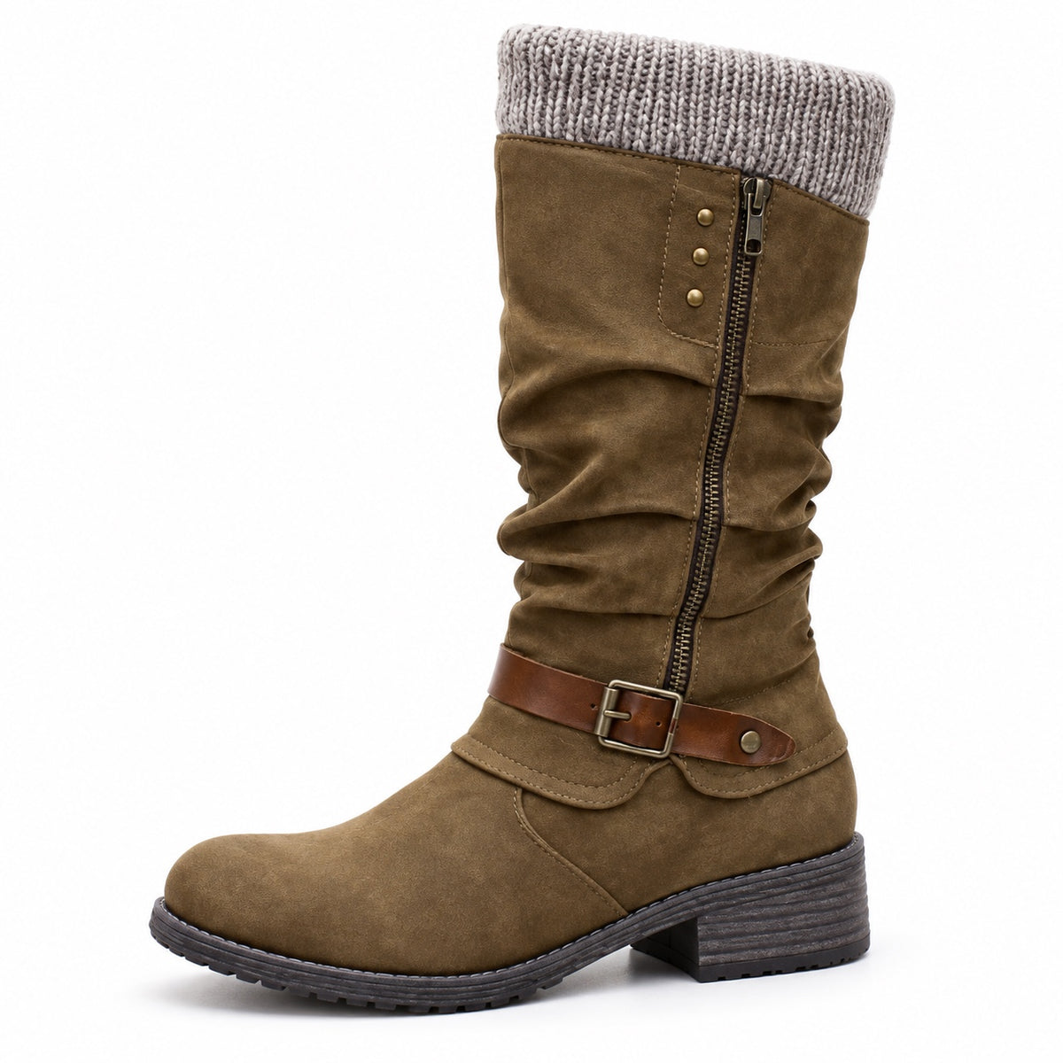 Kristine – Women's Comfort Boots in Brown