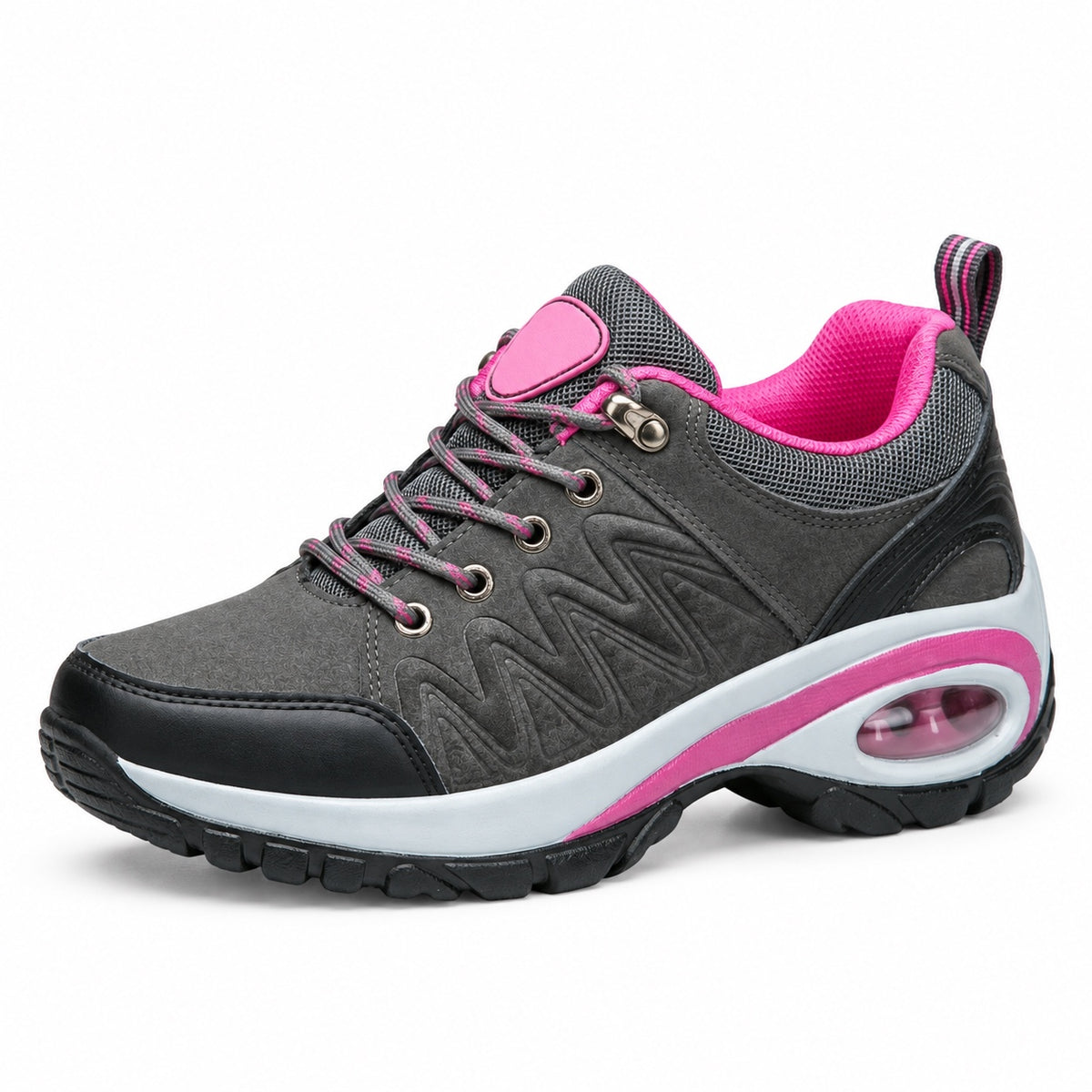 Kristy – Women's Walking Sneakers in Gray