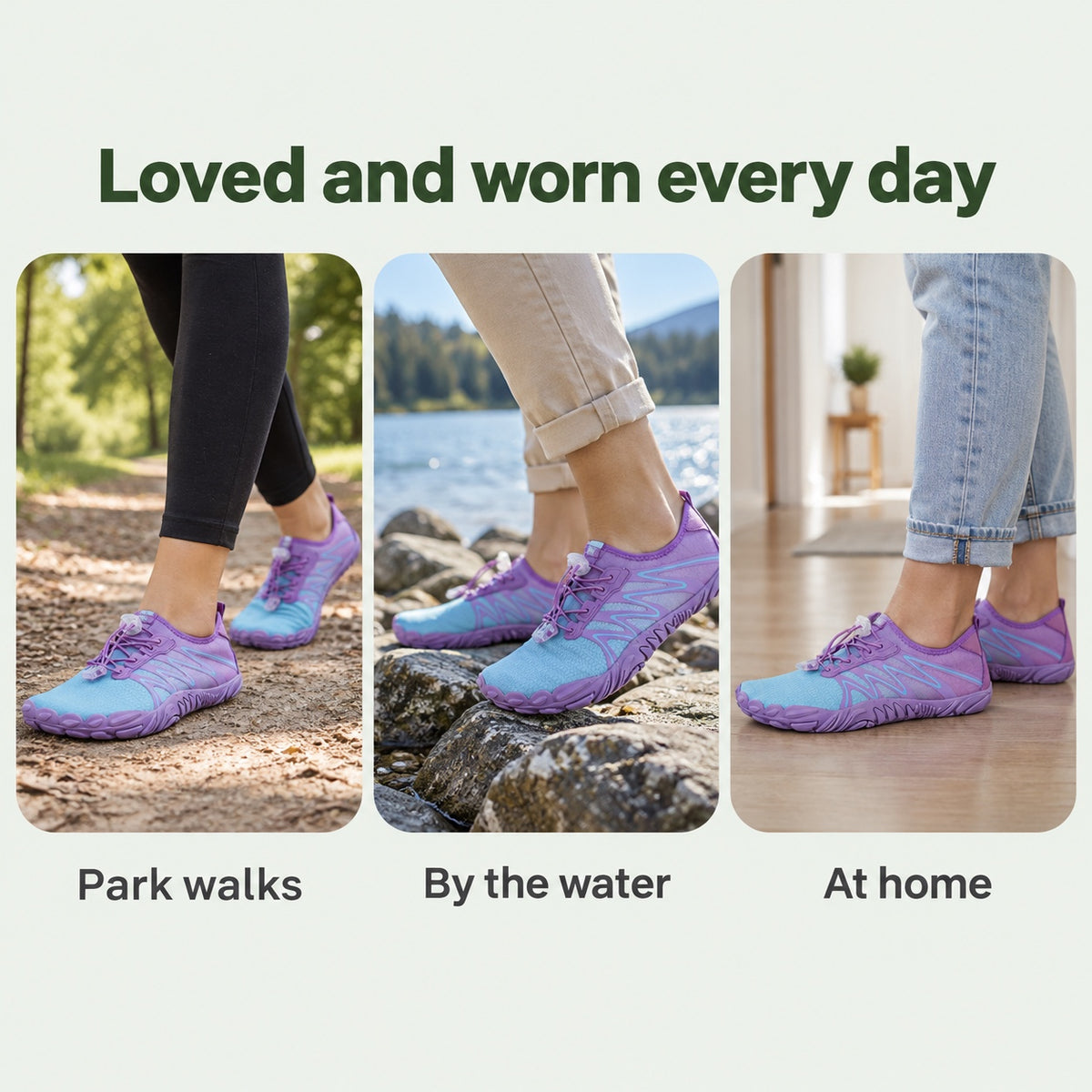Lambert – Unisex Barefoot Shoes, worn every day
