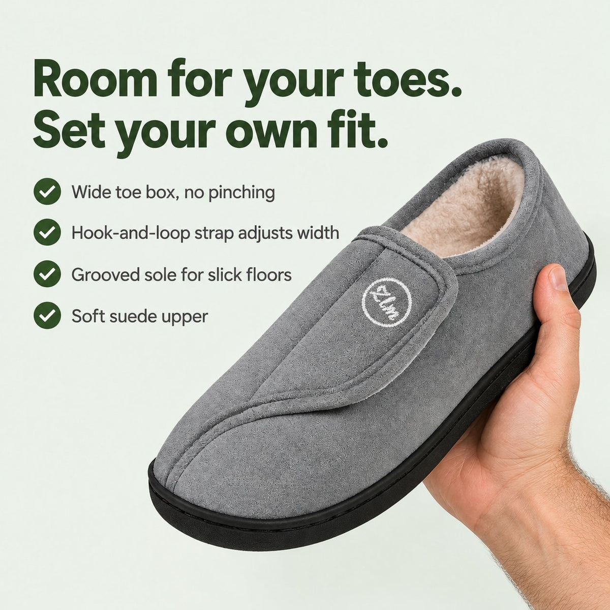 Lance – Men's Comfort Slippers, key benefits