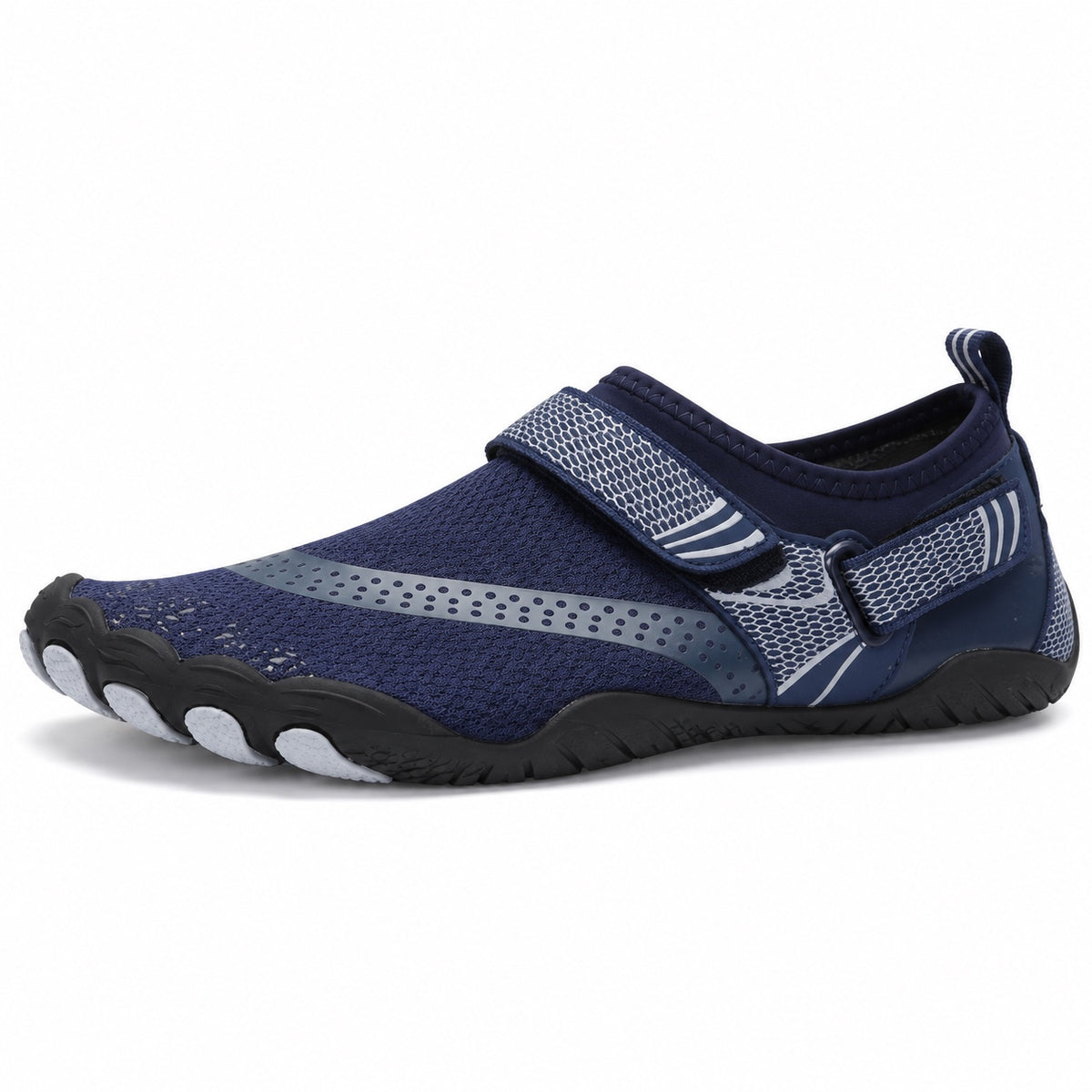 Lane – Unisex Barefoot Sneakers in Dark Blue