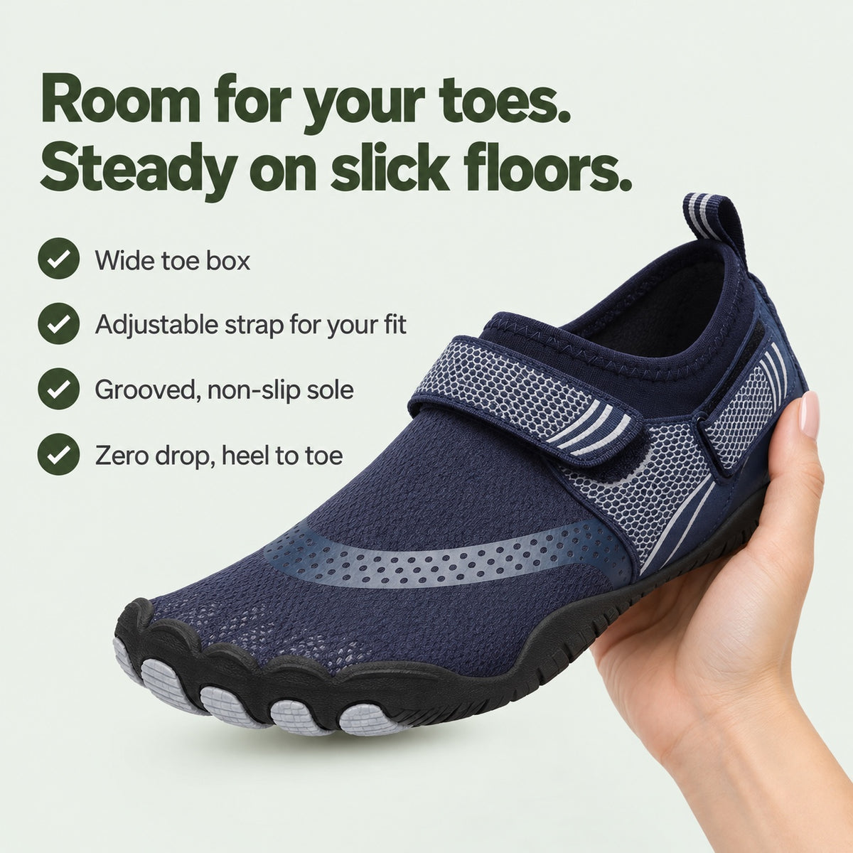 Lane – Unisex Barefoot Sneakers, key benefits
