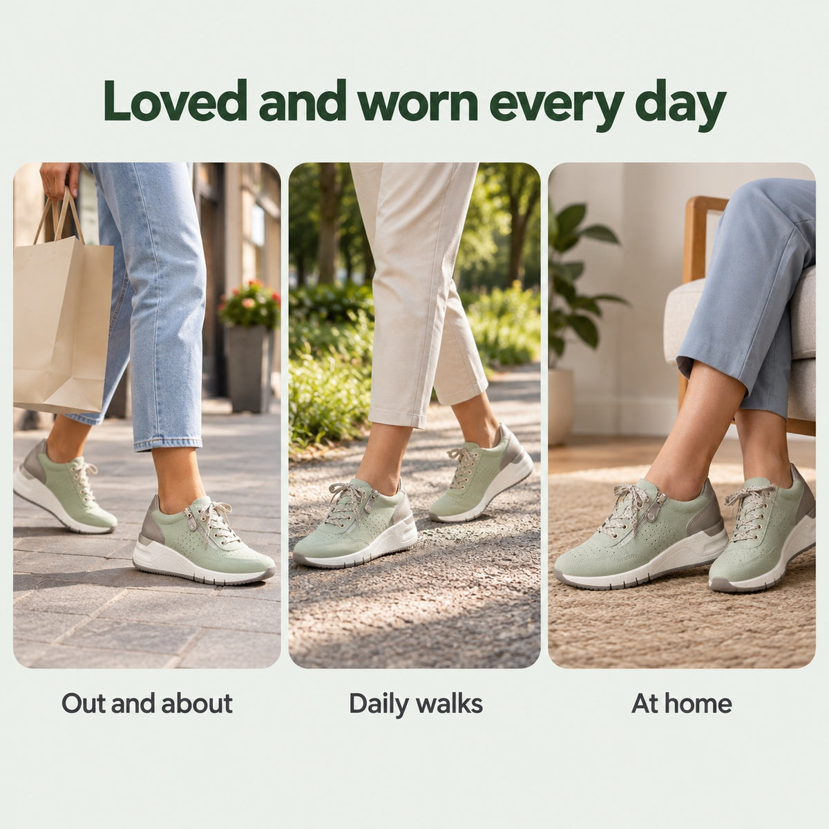 Larson – Unisex Orthopedic Sneakers, worn every day
