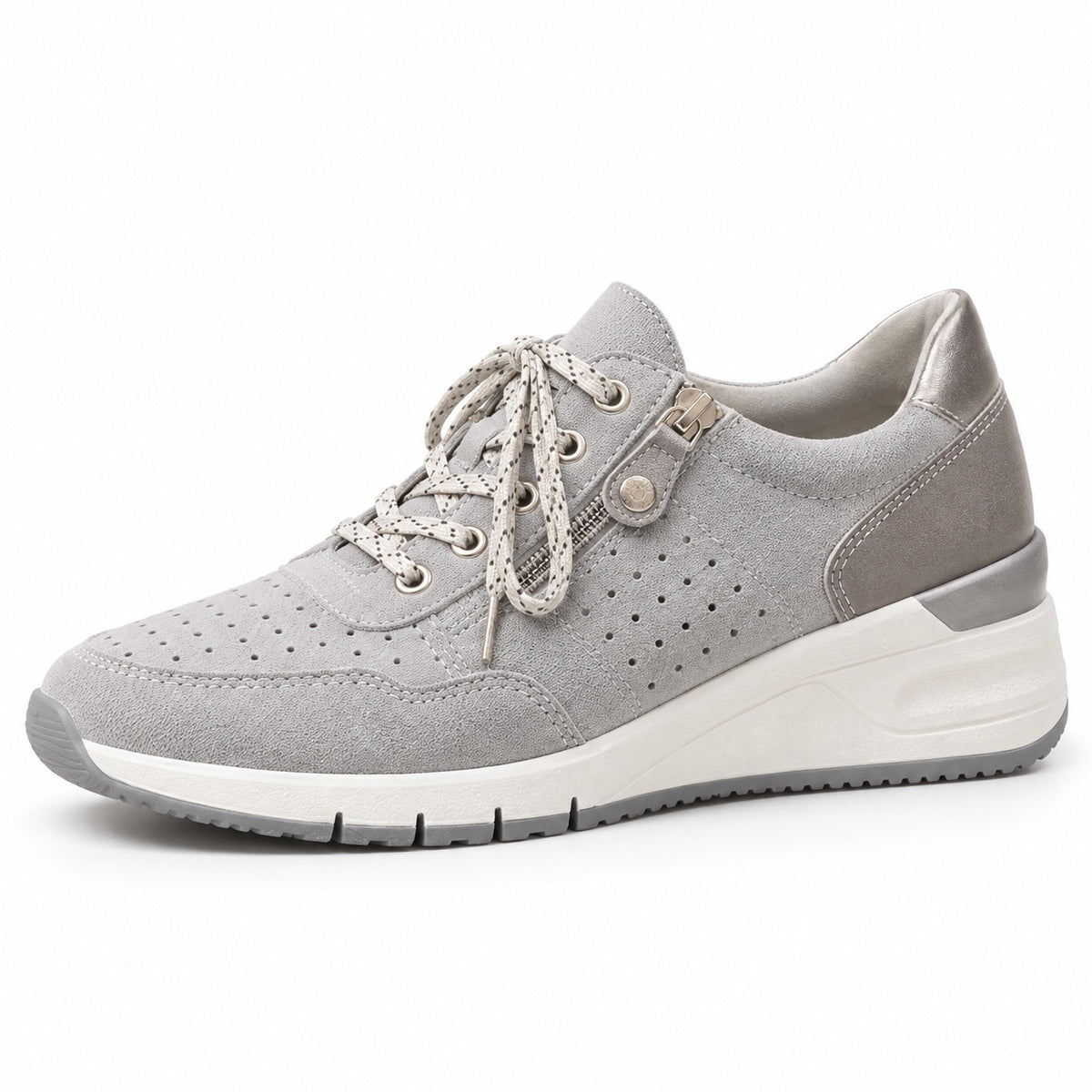 Larson – Unisex Orthopedic Sneakers in Gray