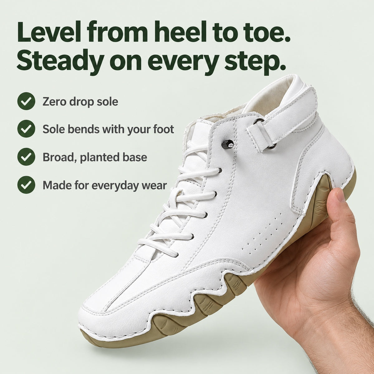 Lennon – Unisex Barefoot Shoes, key benefits