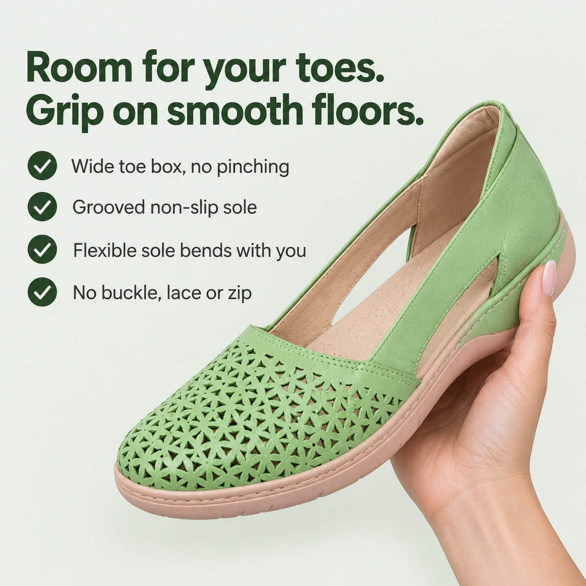 Lisa – Women's Wide Toe Box Shoes, key benefits