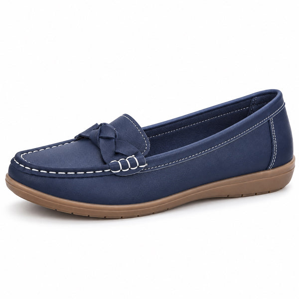 Lorena – Women's Non-Slip Loafers in Blue