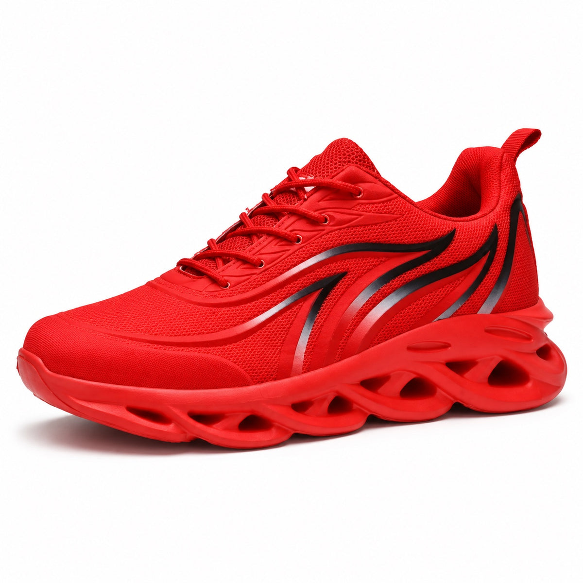 Lorenzo – Men's Walking Sneakers in Red