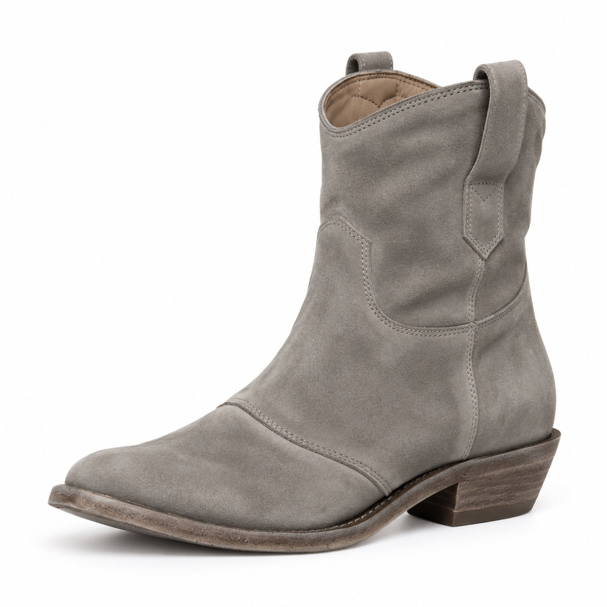 Lori – Women's Comfort Boots in Gray