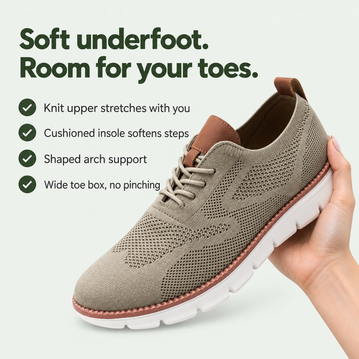 Lorraine – Unisex Orthopedic Shoes, key benefits