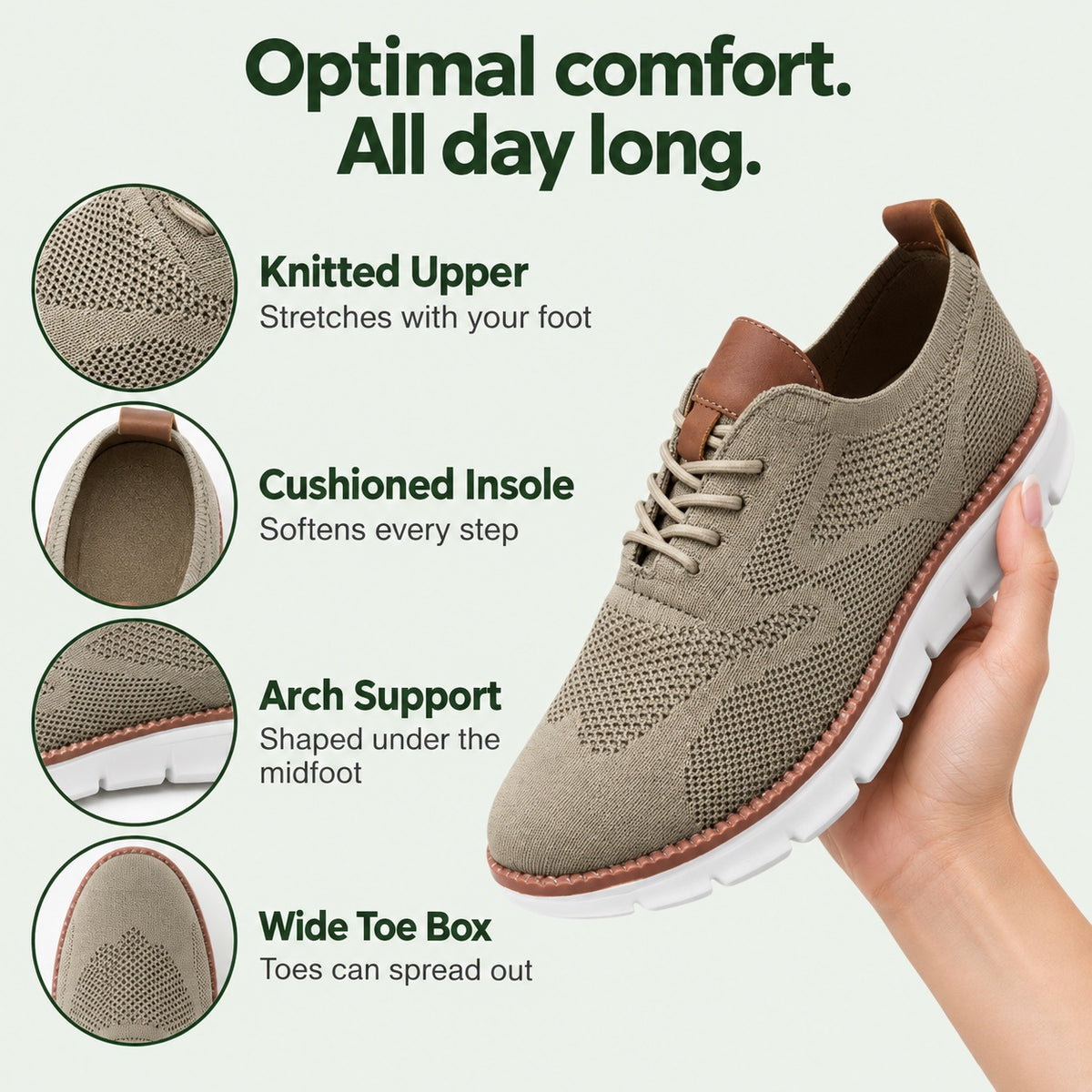 Lorraine – Unisex Orthopedic Shoes, features