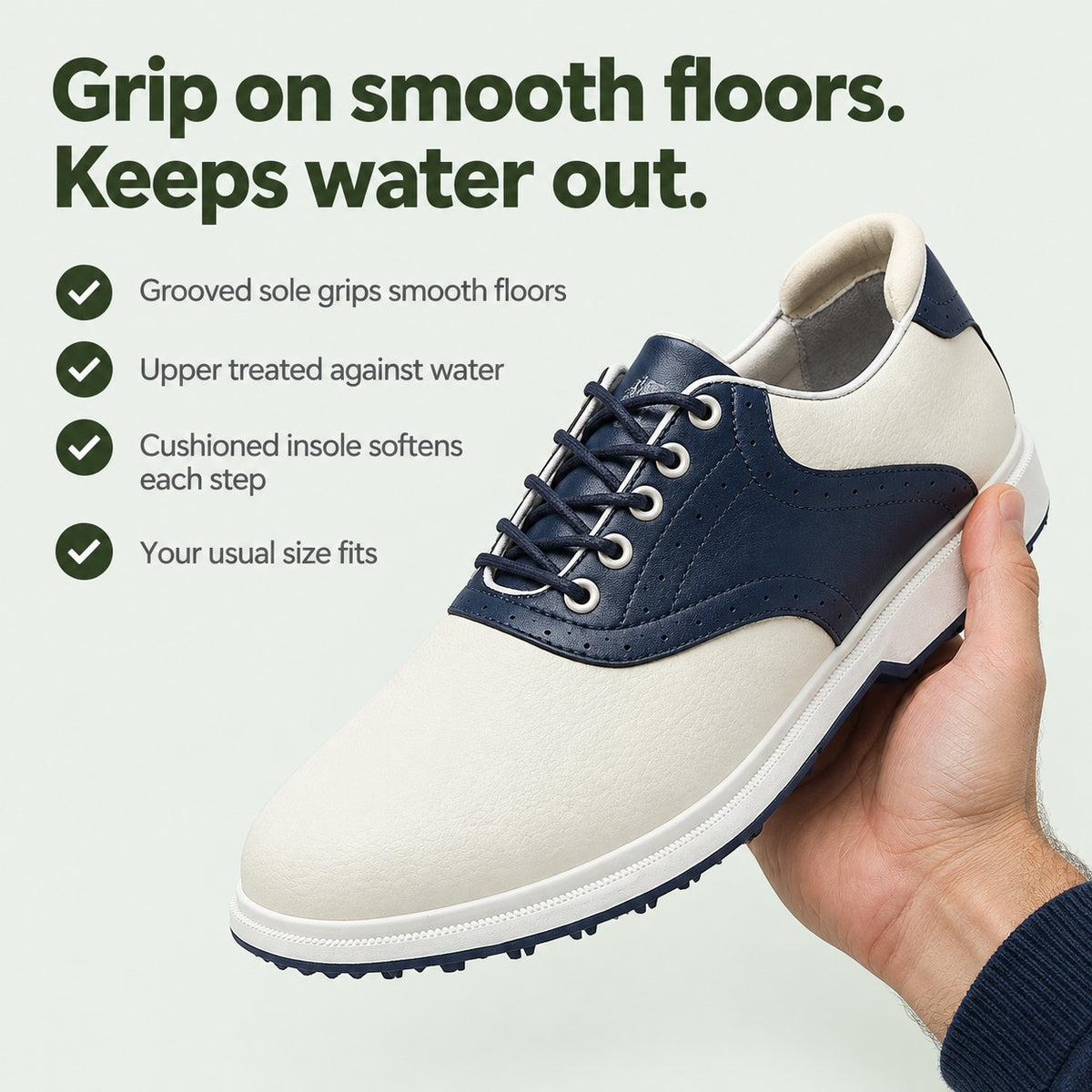 Lucas – Men's Non-Slip Shoes, key benefits