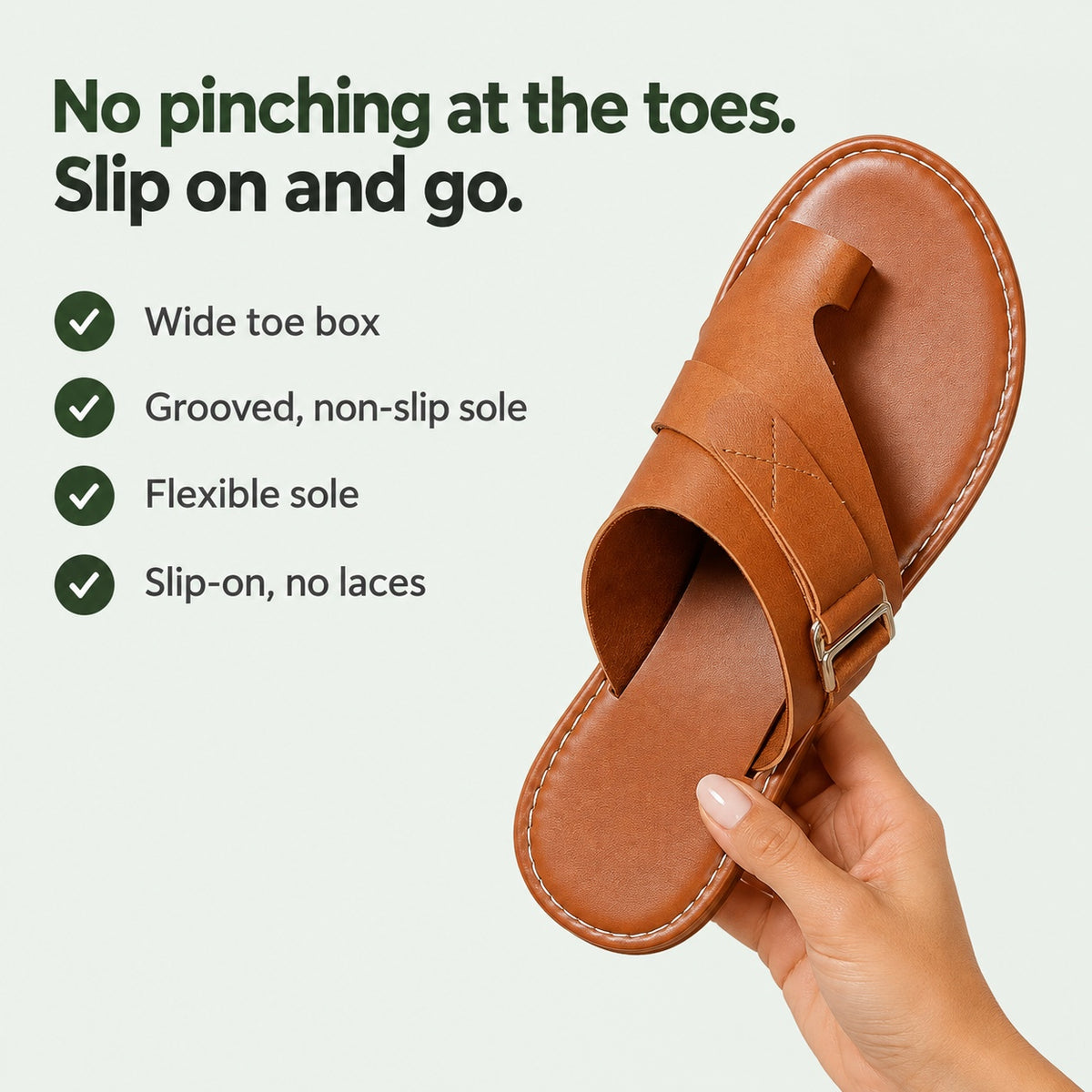 Lynette – Women's Wide Toe Box Sandals, key benefits
