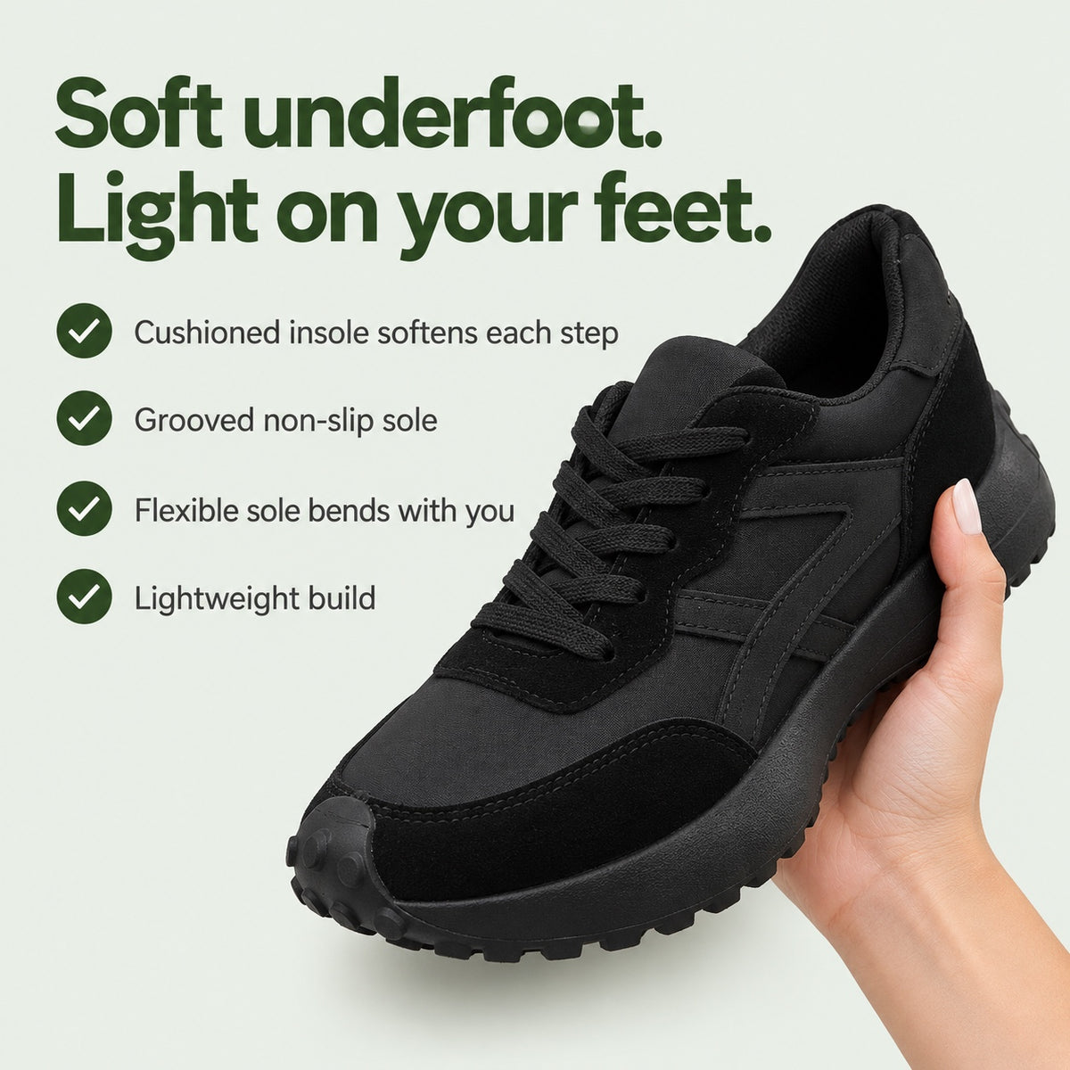 Maggie – Women's Orthopedic Sneakers, key benefits