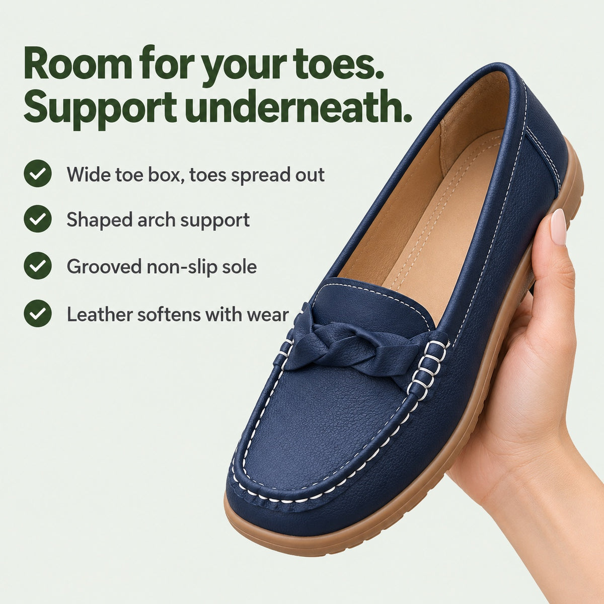 Marcia – Women's Slip-On Loafers, key benefits