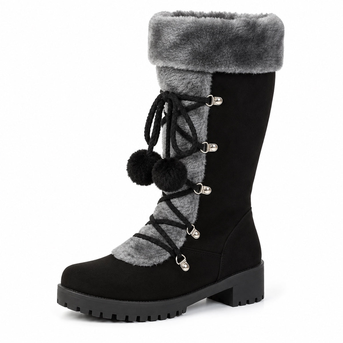 Margie – Women's Wide Calf Boots in Black