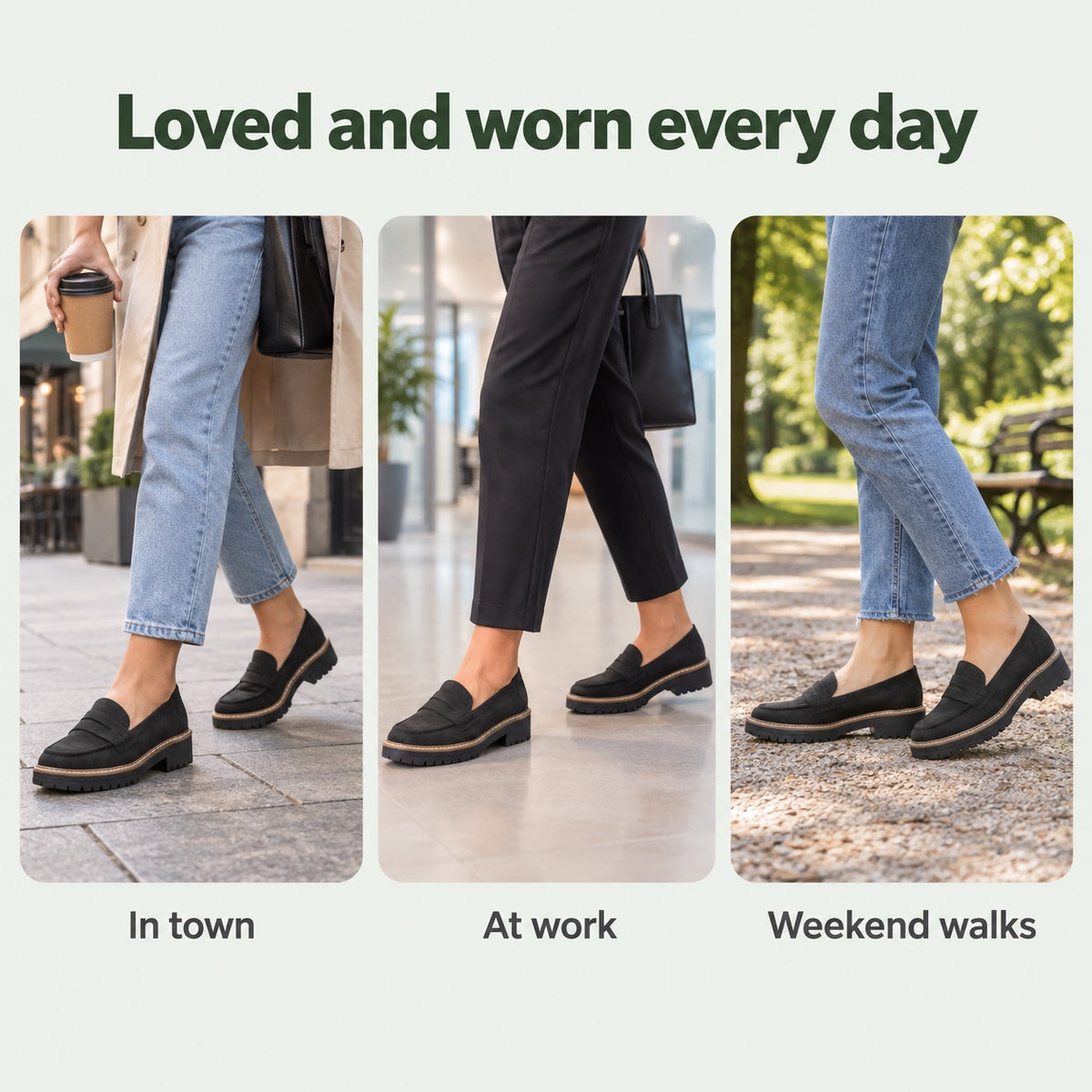 Marian – Women's Arch Support Loafers, worn every day