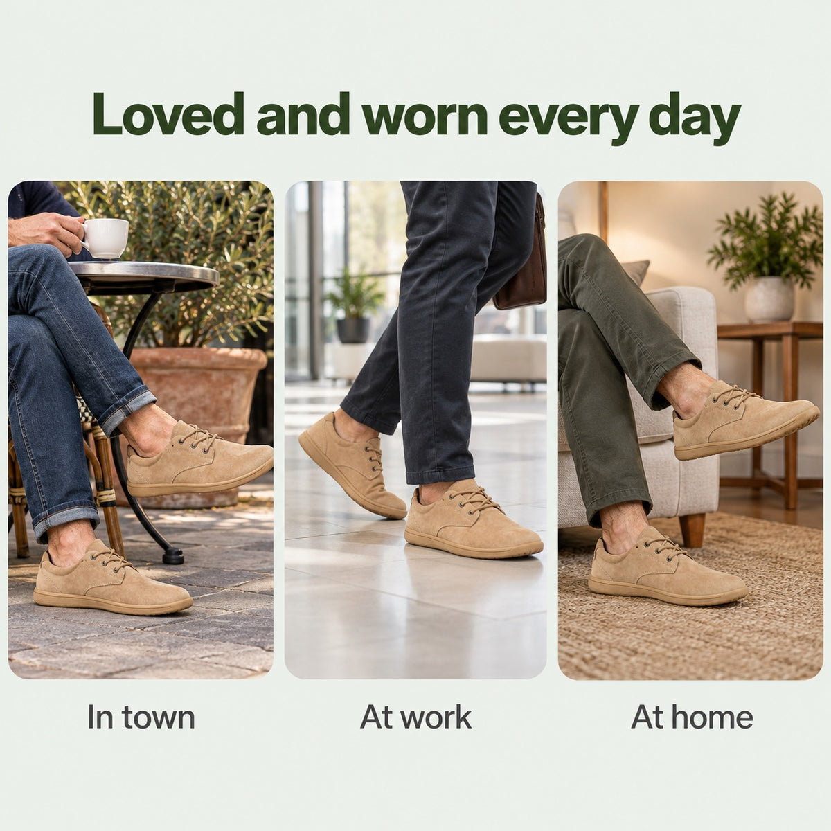 Marley – Unisex Barefoot Shoes, worn every day