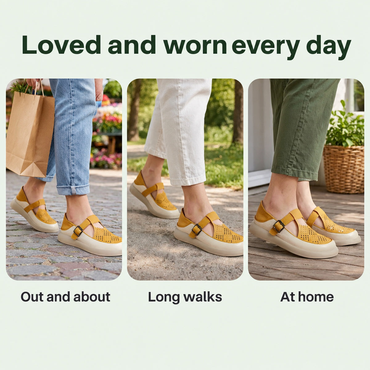 Marsh – Unisex Wide Toe Box Shoes, worn every day
