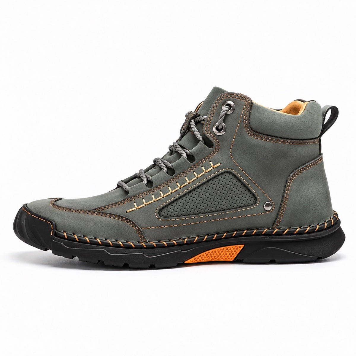 Mathew – Men's Comfort Boots in Green