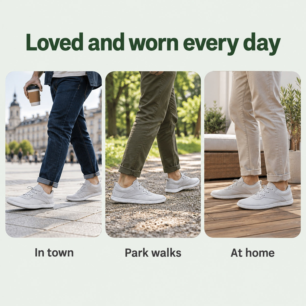 Matthews – Unisex Barefoot Shoes, worn every day