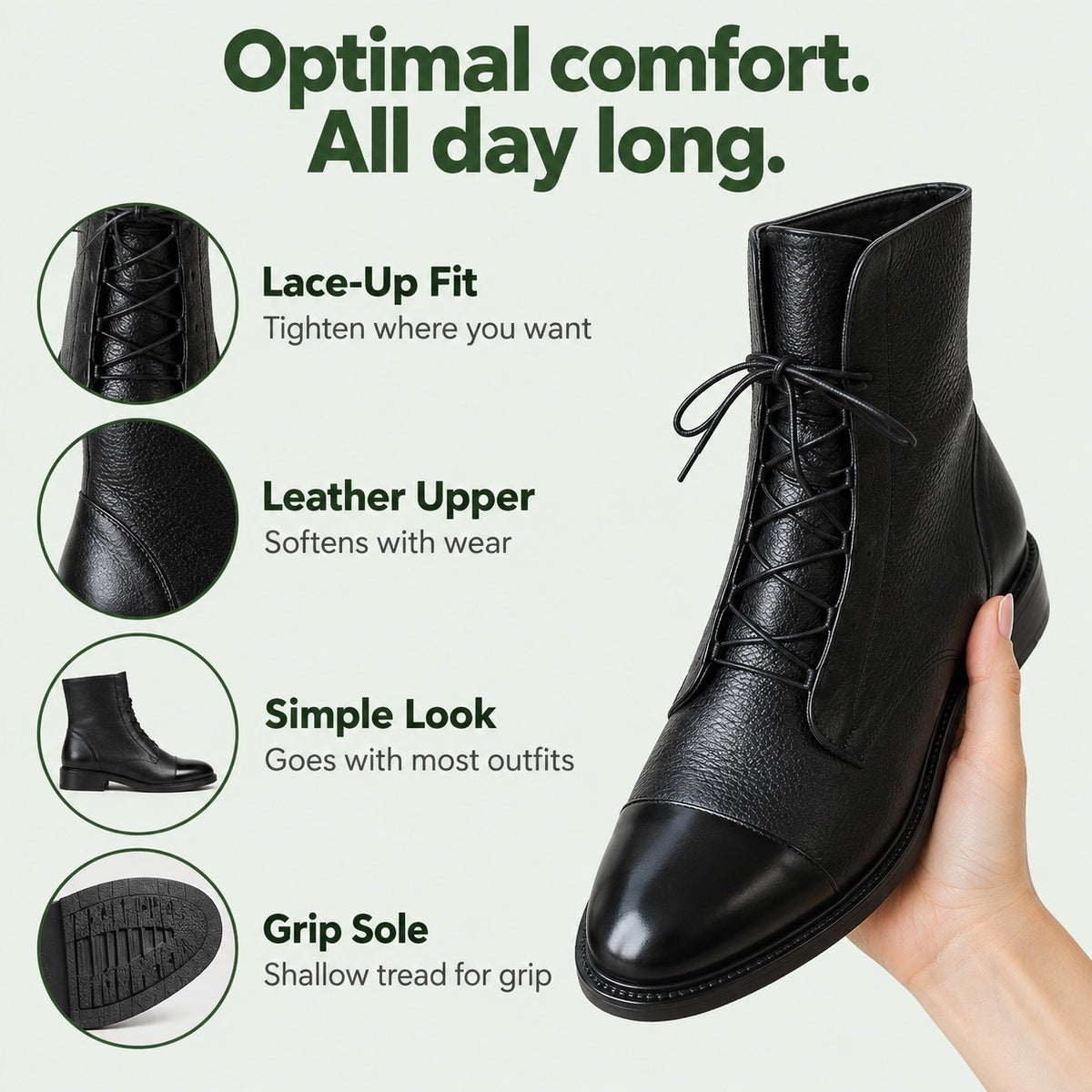 Melody – Women's Comfort Boots, features