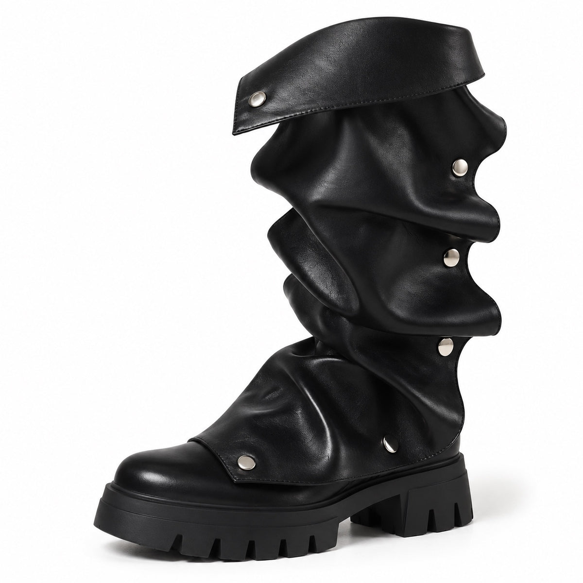 Meredith – Women's Wide Calf Boots in black