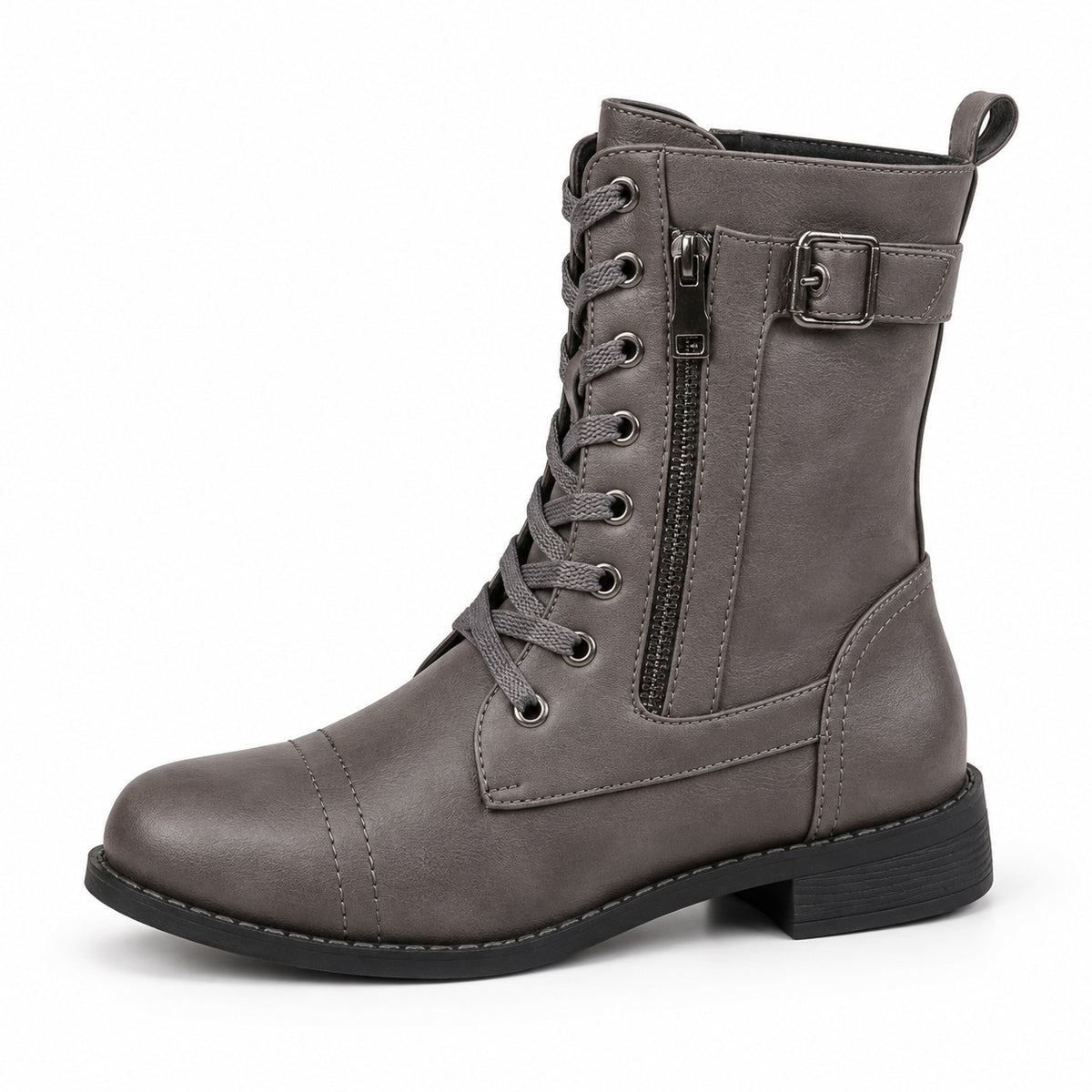 Mildred – Women's Comfort Boots in Gray