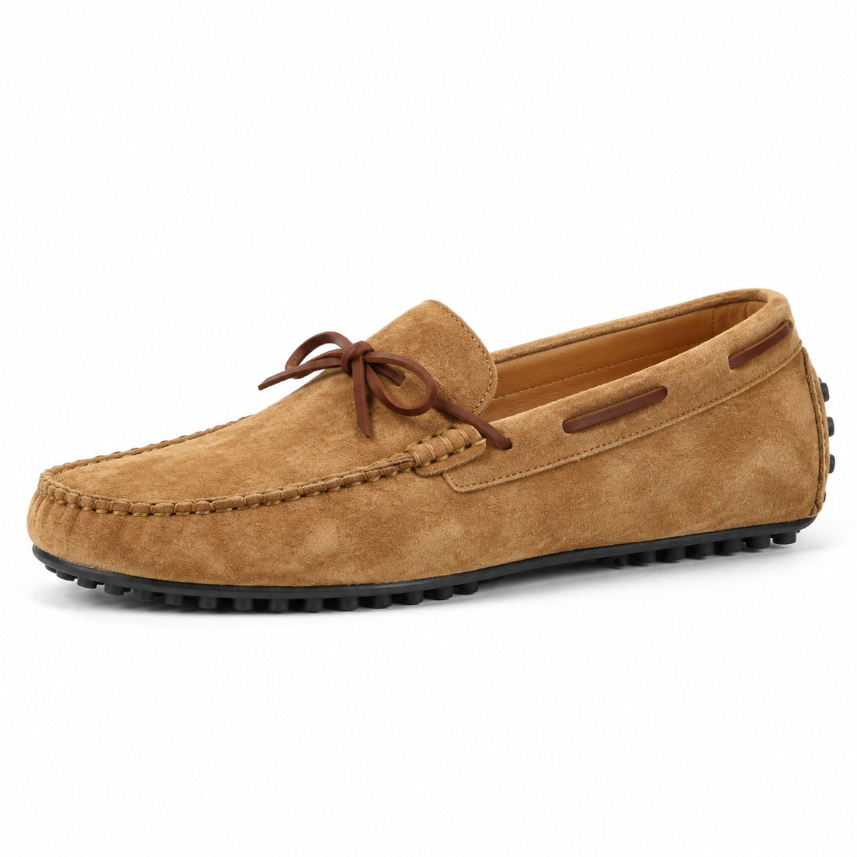 Milton – Men's Slip-On Loafers in Khaki