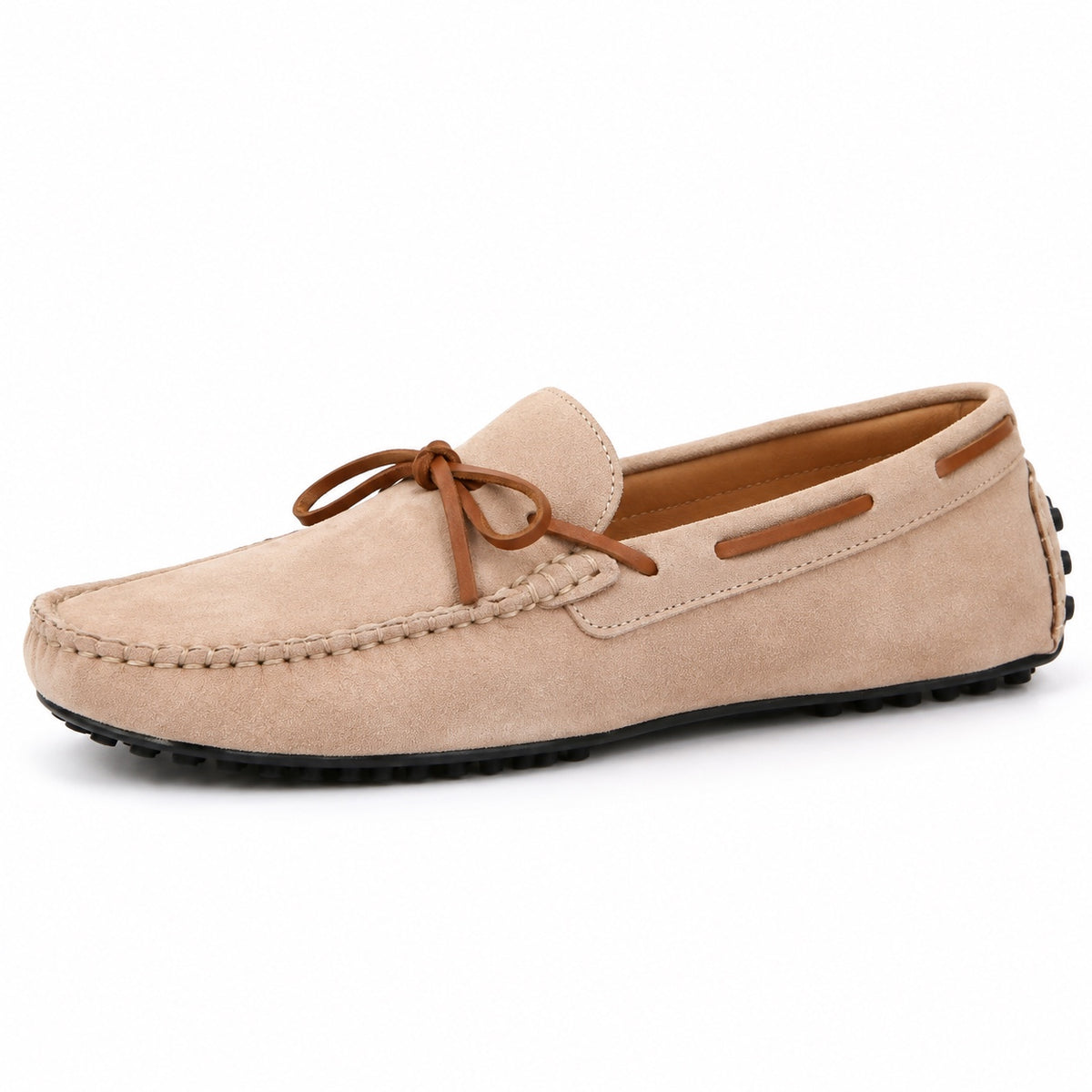Milton – Men's Slip-On Loafers in Beige