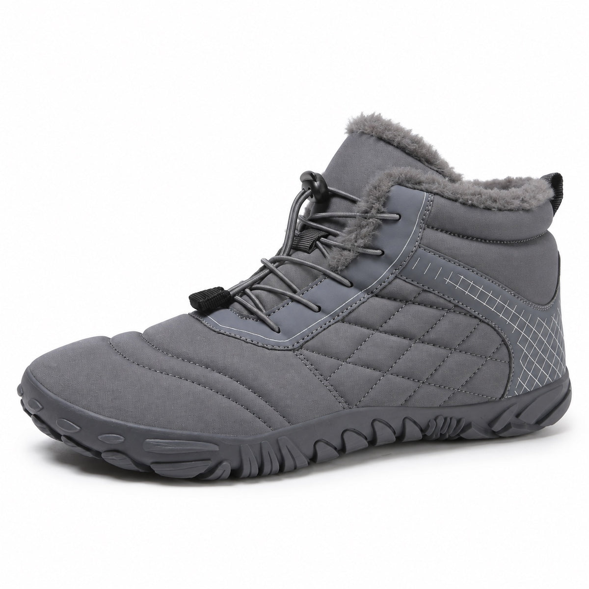 Moss – Unisex Barefoot Shoes in Gray