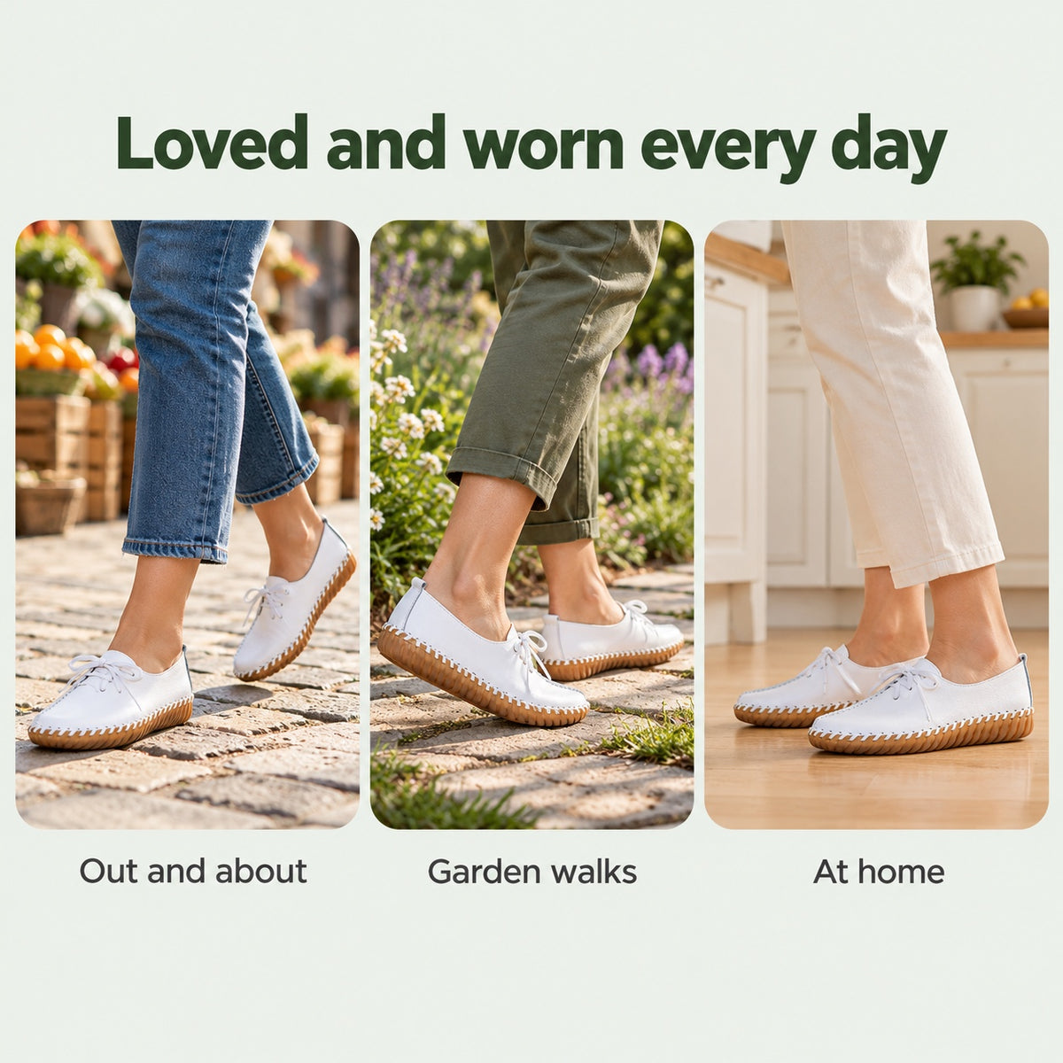 Myers – Unisex Wide Toe Box Shoes, worn every day