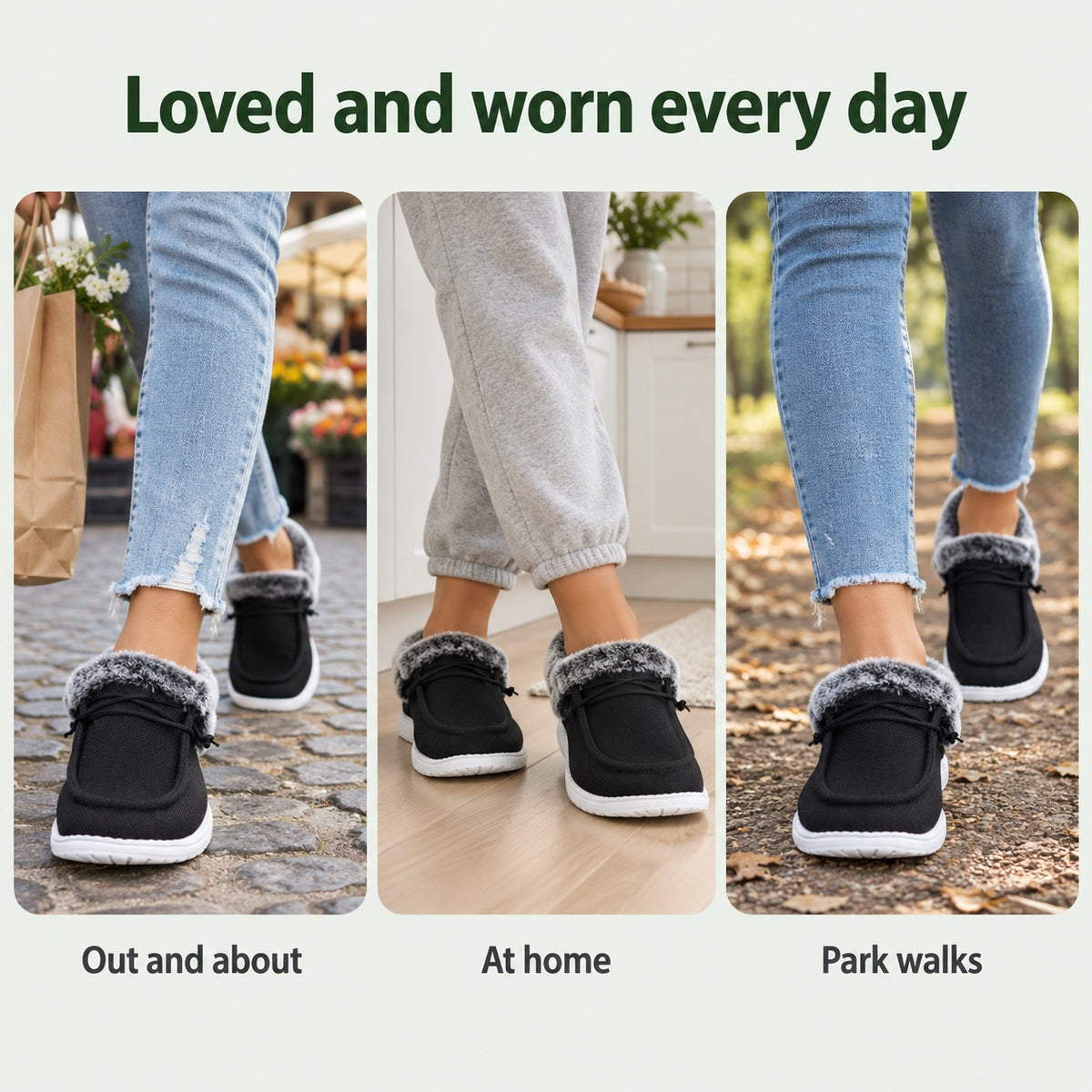 Myrna – Women's Non-Slip Shoes, worn every day