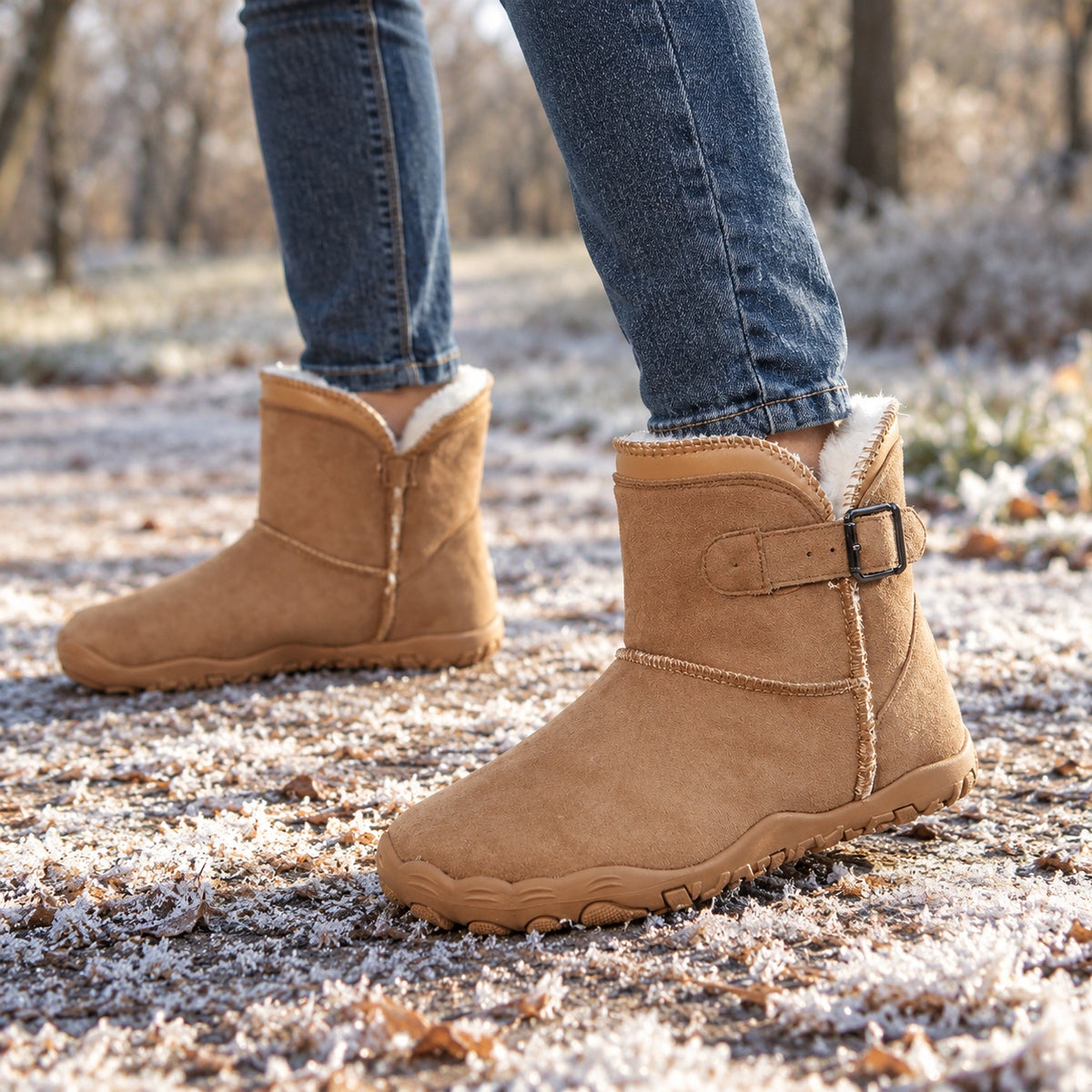 Myrtle – Women's Comfort Boots, worn on a walk