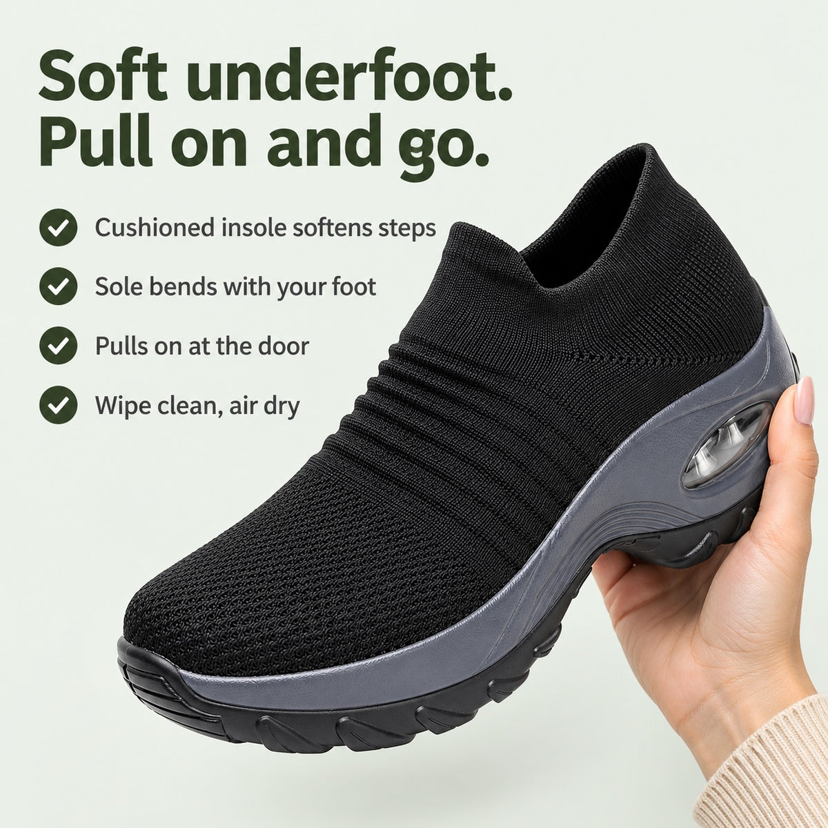 Nancy – Women's Plantar Fasciitis Shoes, key benefits