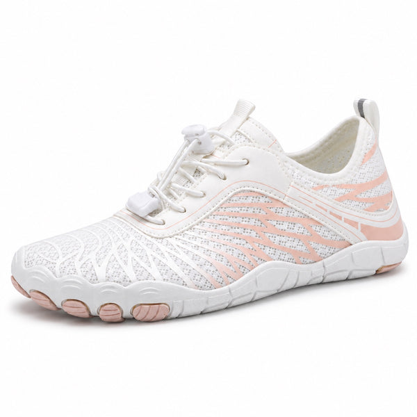 Nettie – Women's Wide Toe Box Shoes in White