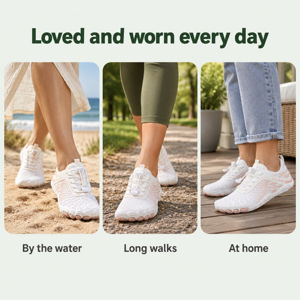 Nettie – Women's Wide Toe Box Shoes, worn every day