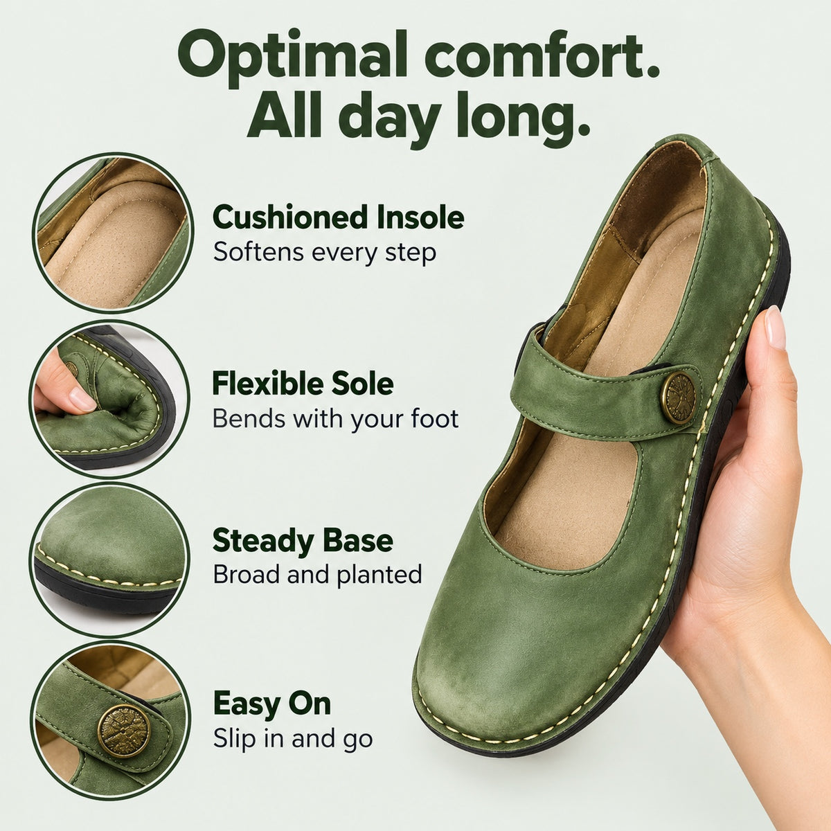 Nichole – Women's Orthopedic Shoes, features