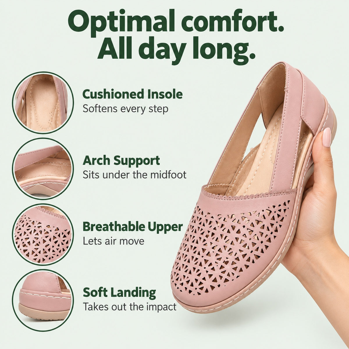 Norton – Unisex Plantar Fasciitis Shoes, features