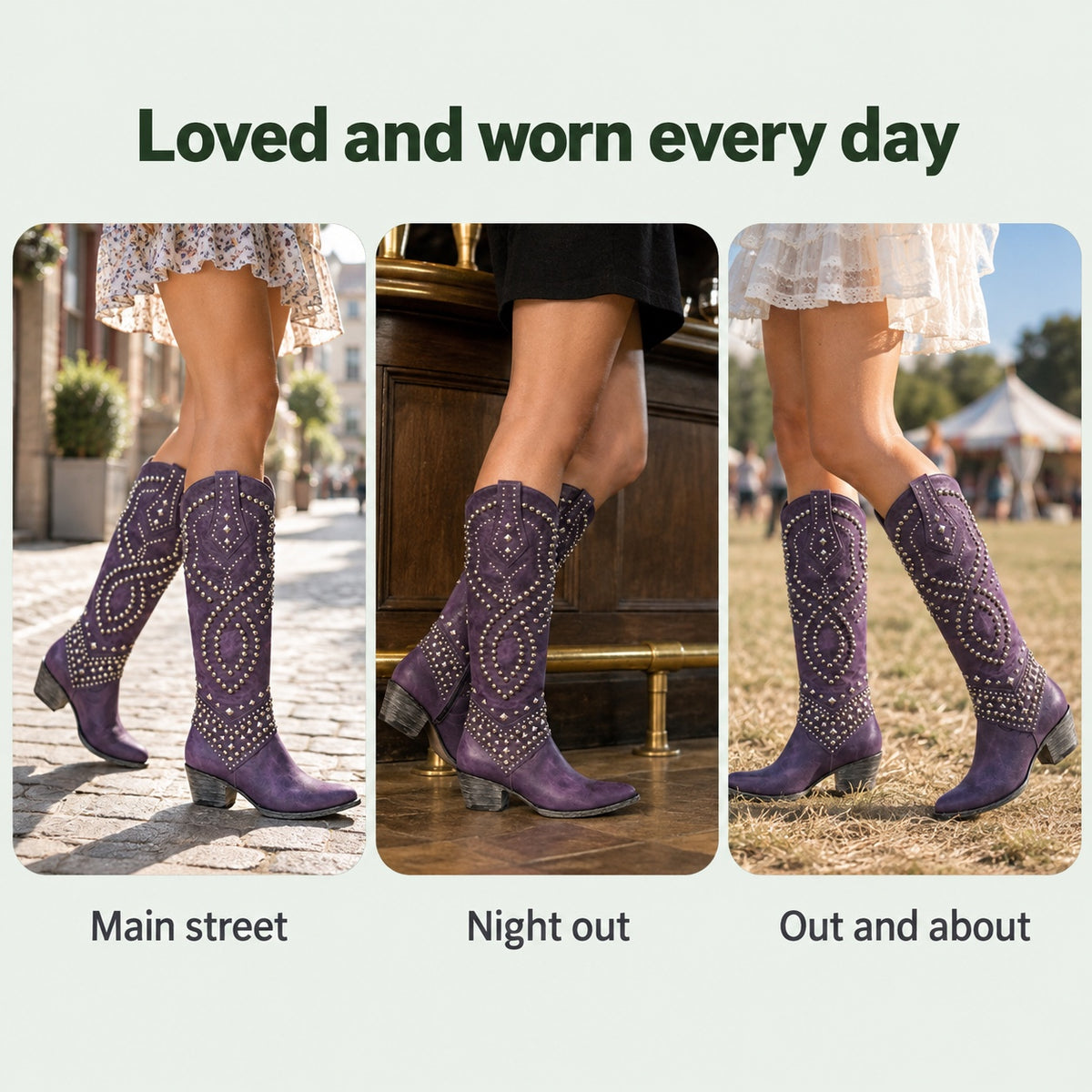 Oakley – Unisex Wide Calf Boots, worn every day