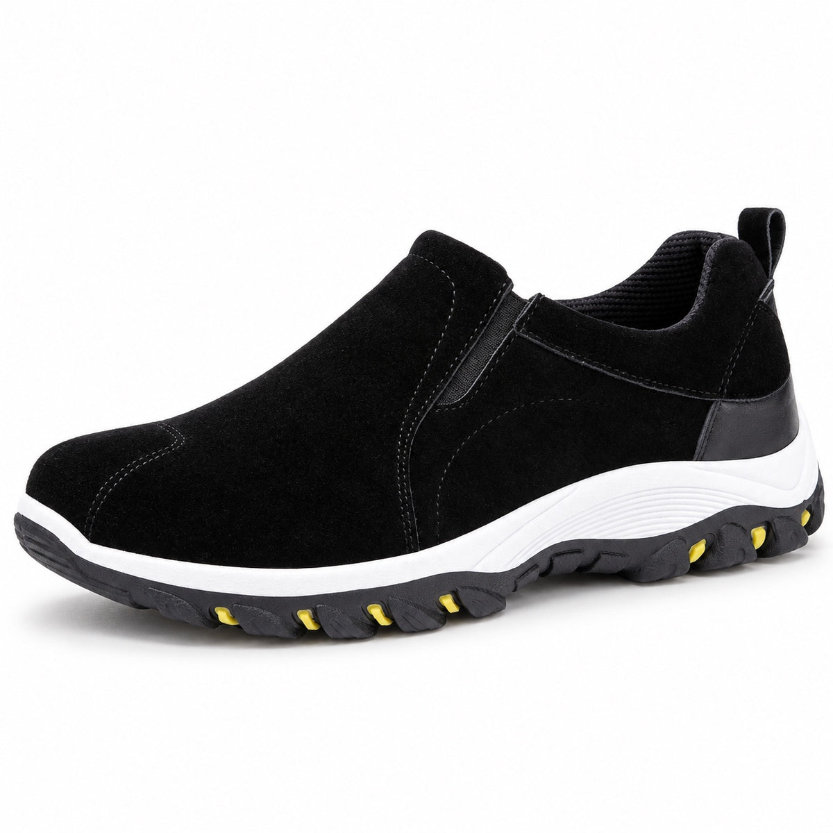 Obrien – Unisex Slip-On Shoes in Black