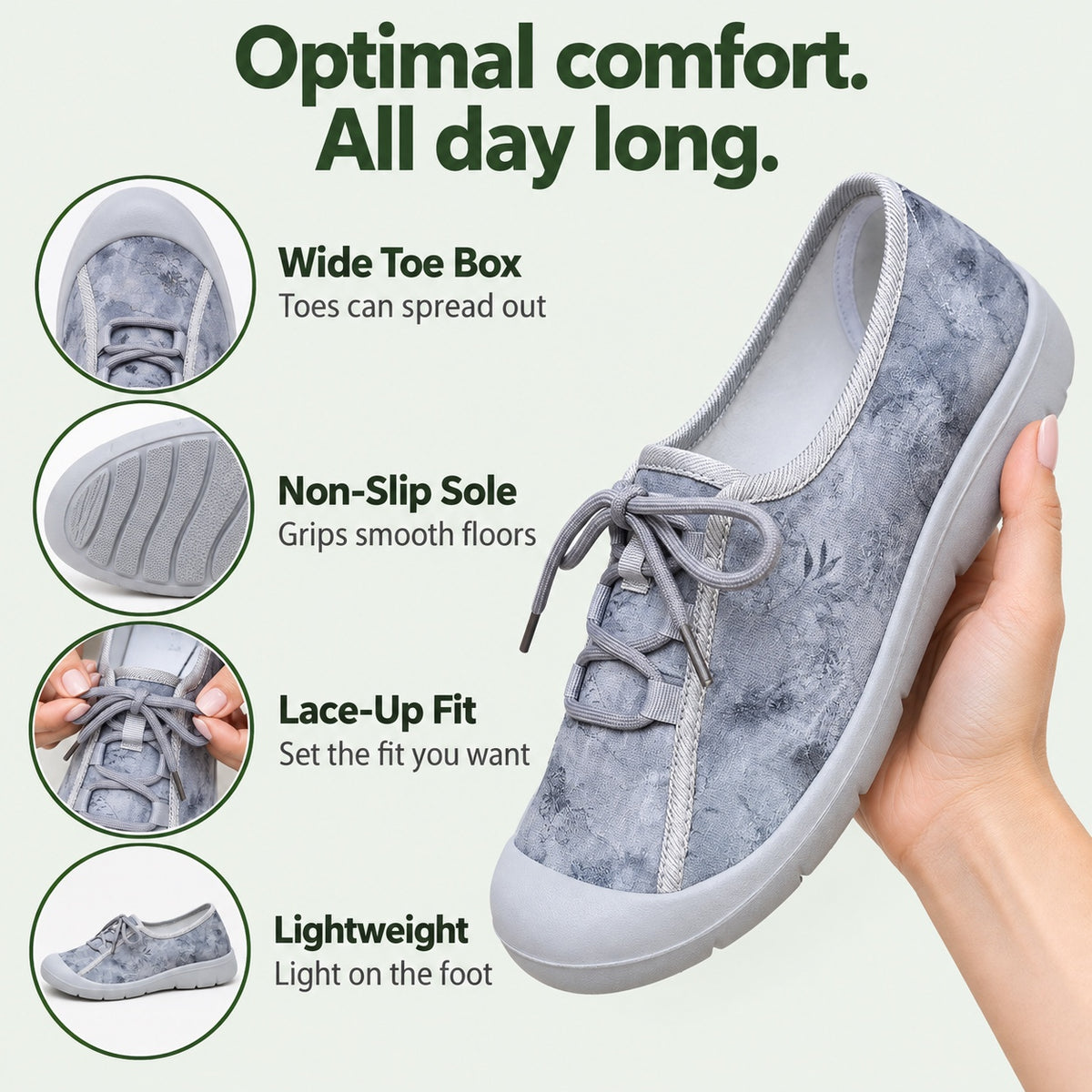 Olga – Women's Nursing Shoes, features