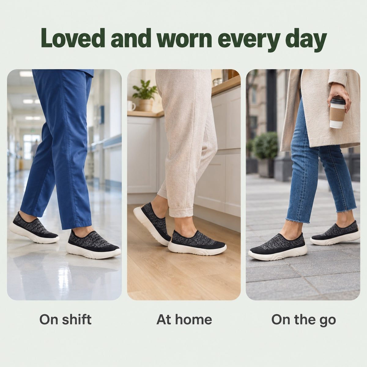 Patti – Women's Nursing Shoes, worn every day