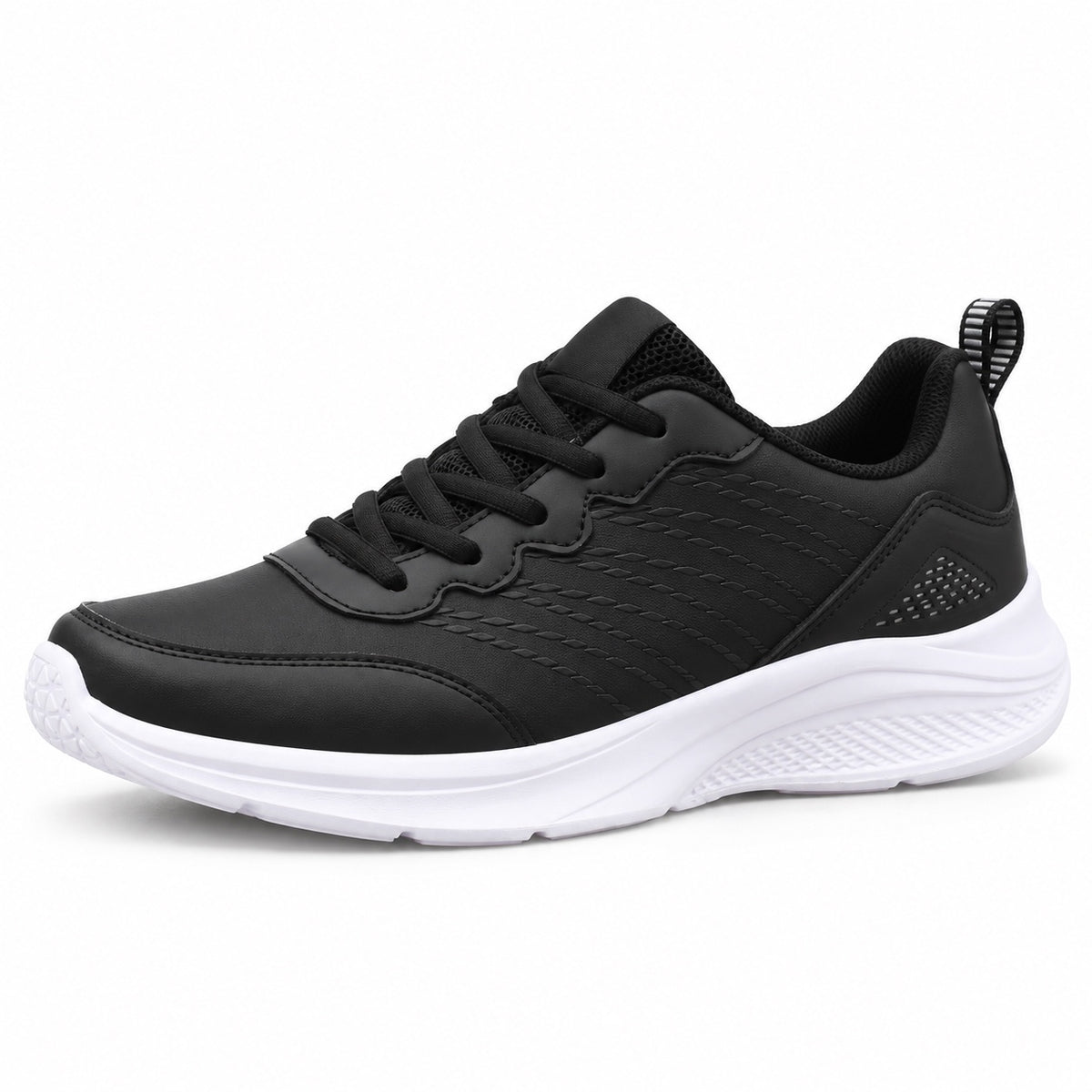 Payne – Unisex Non-Slip Shoes in White Black