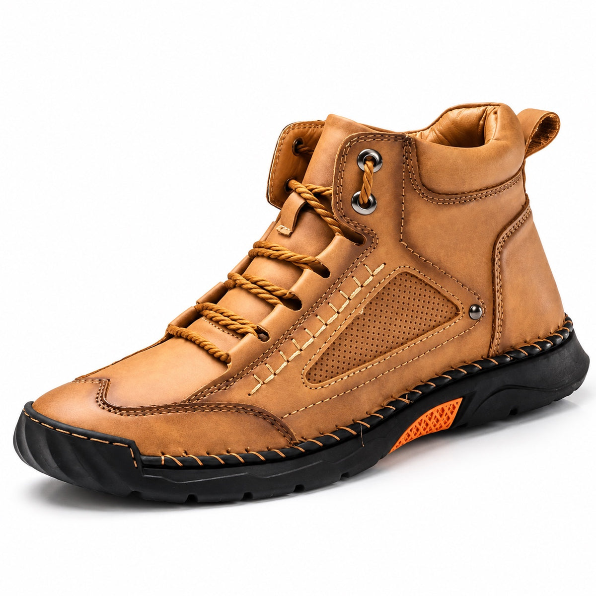 Pearson – Unisex Comfort Boots in Camel