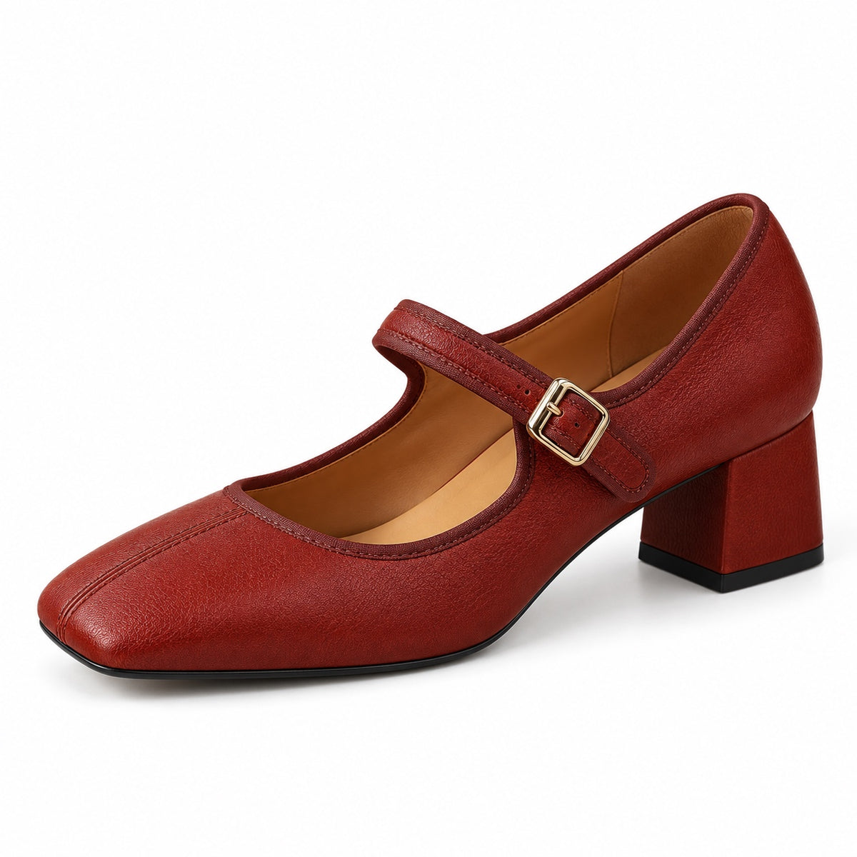 Peggy – Women's Arch Support Flats in Red