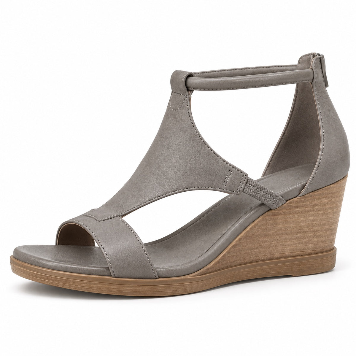 Peters – Unisex Comfortable Sandals in Gray